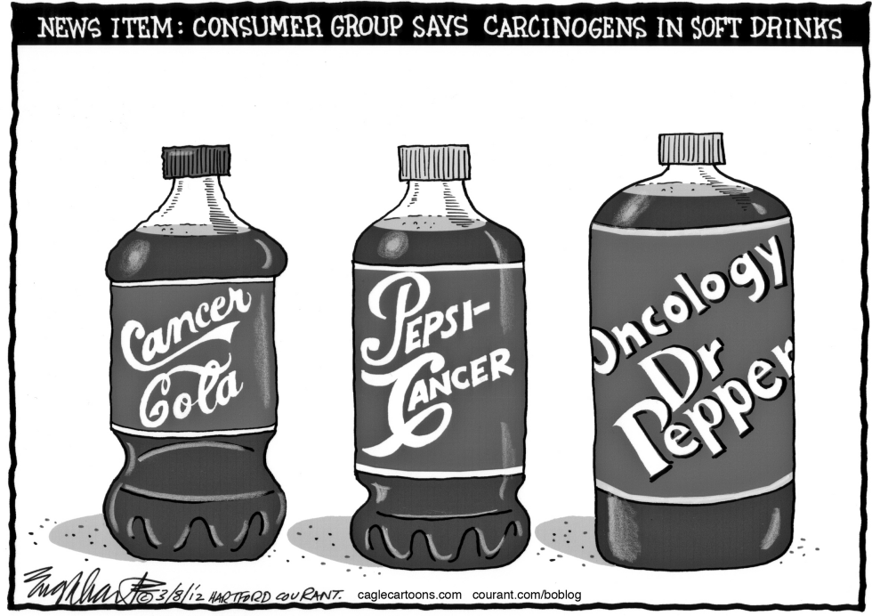  CARCINOGENS by Bob Englehart