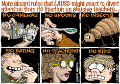 LOCAL-CA SILLY LA SCHOOL DISTRICT RULES by Wolverton