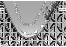 ROLLERCOASTER DOW by RJ Matson