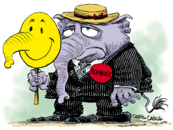 GOP HAPPY FACE by Daryl Cagle