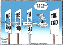 RON PAUL by Bob Englehart