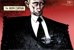 RUSSIA AND PUTIN by Nate Beeler