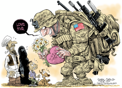 AFGHANISTAN SHOULD LOVE US by Daryl Cagle