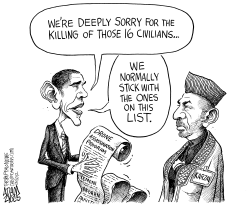 KILLING OF AFGHAN CIVILIANS by Adam Zyglis