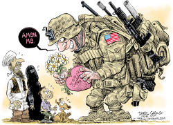 AFGHANISTAN DEBERIA AMARNOS by Daryl Cagle