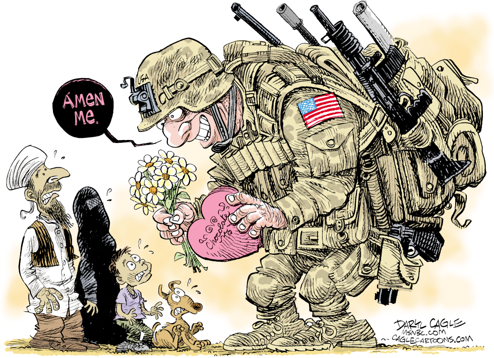  AFGHANISTAN DEBERIA AMARNOS by Daryl Cagle