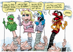 GOLDMAN SACHS MUPPETS by Daryl Cagle