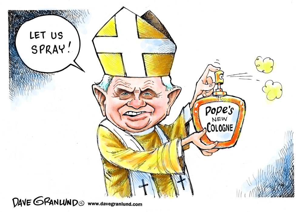  POPE COLOGNE by Dave Granlund