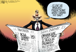 OBAMA PREDICTIONS by Nate Beeler