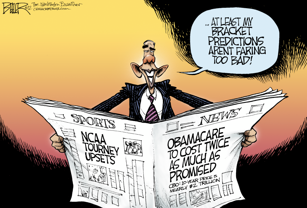  OBAMA PREDICTIONS by Nate Beeler