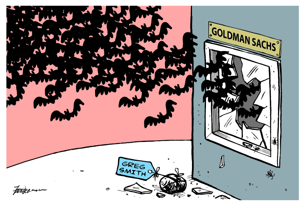  GOLDMAN SACHS PANDORA by Manny Francisco