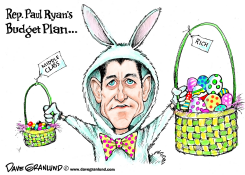 PAUL RYAN BUDGET BASKETS by Dave Granlund