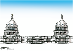 CONGRESO DIVIDIDO TIENE DOS CAPITOLIOS by RJ Matson