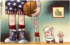 GOP FINAL FOUR by Rick McKee