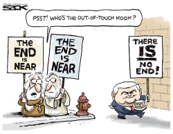 THE END IS NEAR by Steve Sack