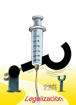 LA TEMIDA LEGALIZACIóN DE LA DROGA by Arcadio Esquivel