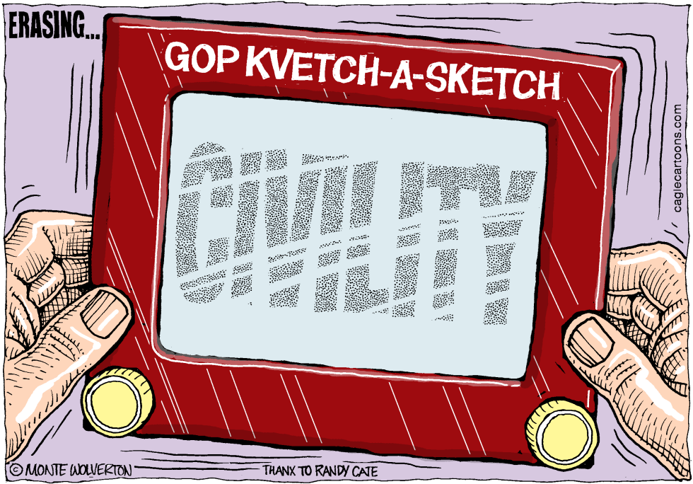  GOP KVETCH A SKETCH by Wolverton