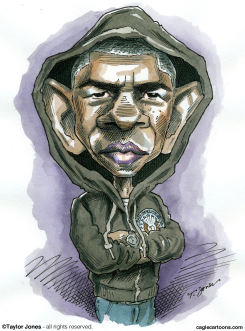 OBAMA SUPPORTS TREYVON  by Taylor Jones