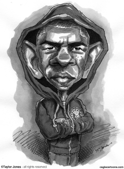 OBAMA SUPPORTS TREYVON -  by Taylor Jones