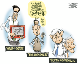 ETCH-A-SKETCH GOP by John Cole