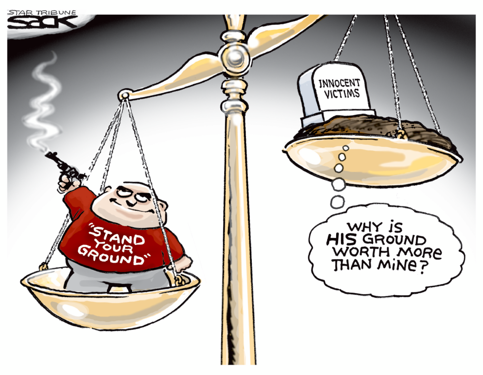  STAND YOUR GROUND by Steve Sack