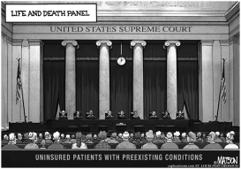 SUPREME COURT IS LIFE AND DEATH PANEL by RJ Matson