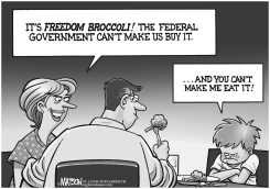 FREEDOM BROCCOLI by RJ Matson