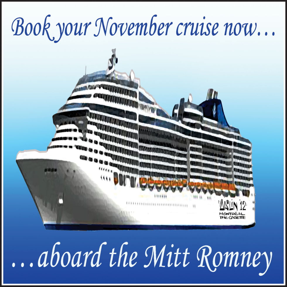  MITT ROMNEY by Aislin