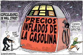 ESPECULACION EN WALL ST Y LOS PRECIOS DE LA GASOLINA by Wolverton