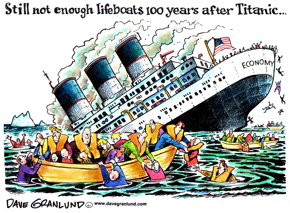  TITANIC 100TH ANNIVERSARY by Dave Granlund