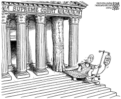 POLITICS IN THE SUPREME COURT by Adam Zyglis