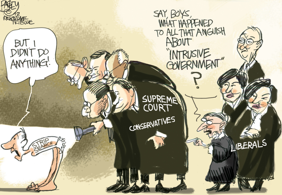  SCOTUS UP THE WAZOO by Pat Bagley