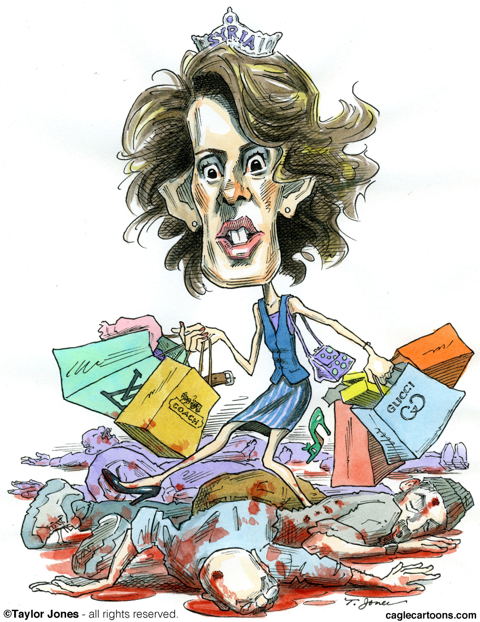  ASMA ASSAD - COMPRA HASTA CAER by Taylor Jones