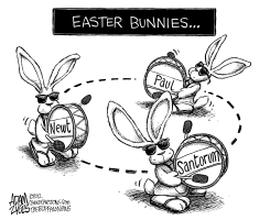 GOP EASTER BUNNIES by Adam Zyglis