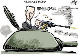 PEACEPLAN ASSAD by Tom Janssen