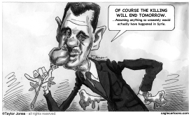 BASHAR ASSAD -  MAN OF HIS WORD by Taylor Jones