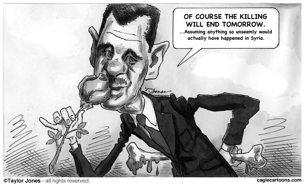  BASHAR ASSAD -  MAN OF HIS WORD by Taylor Jones