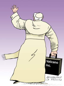 PAPA BENEDICTO XVI by Arcadio Esquivel