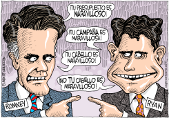 LOS MARAVILLOSOS ROMNEY Y RYAN by Wolverton