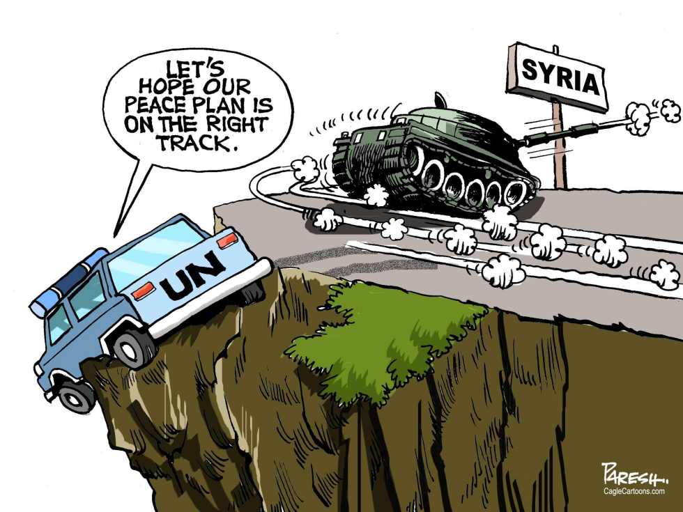  SYRIA VIOLENCE by Paresh Nath