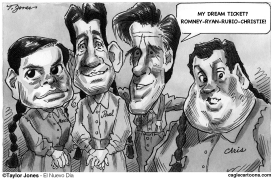 MITT ROMNEY DREAM TICKET by Taylor Jones