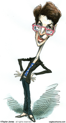 RACHEL MADDOW  by Taylor Jones