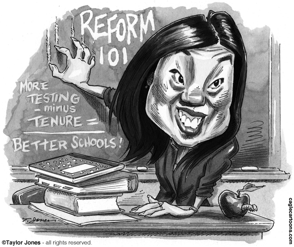  EDUCATION REFORMER MICHELLE RHEE by Taylor Jones