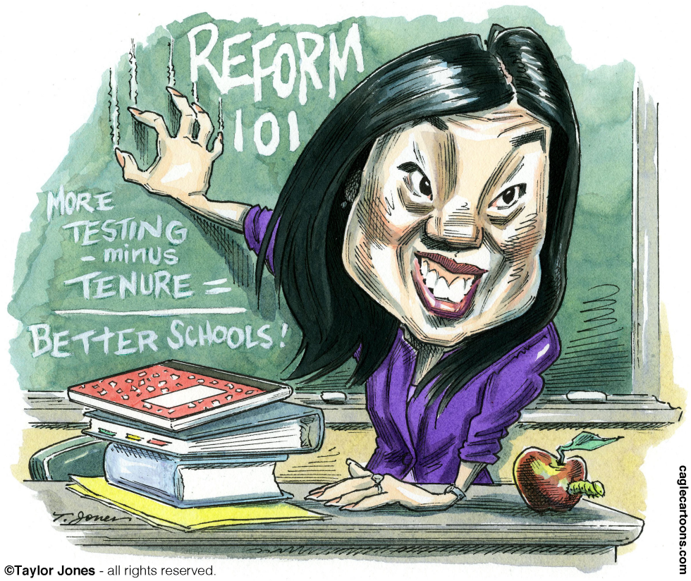  EDUCATION REFORMER MICHELLE RHEE  by Taylor Jones