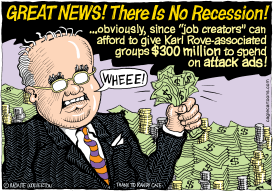 KARL ROVE CONFIRMS THERES NO RECESSION by Wolverton