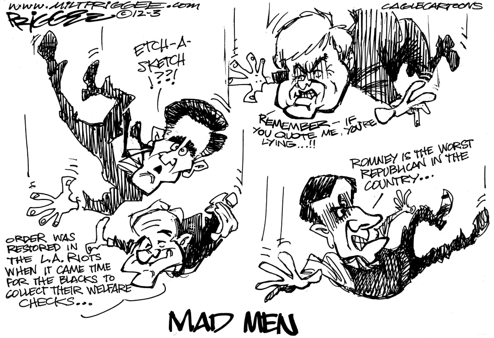  MAD MEN by Milt Priggee