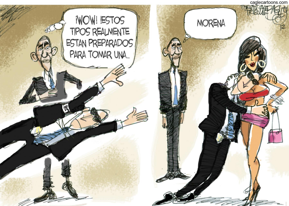  ESCANDALO SEXUAL DEL SERVICIO SECRETO by Pat Bagley