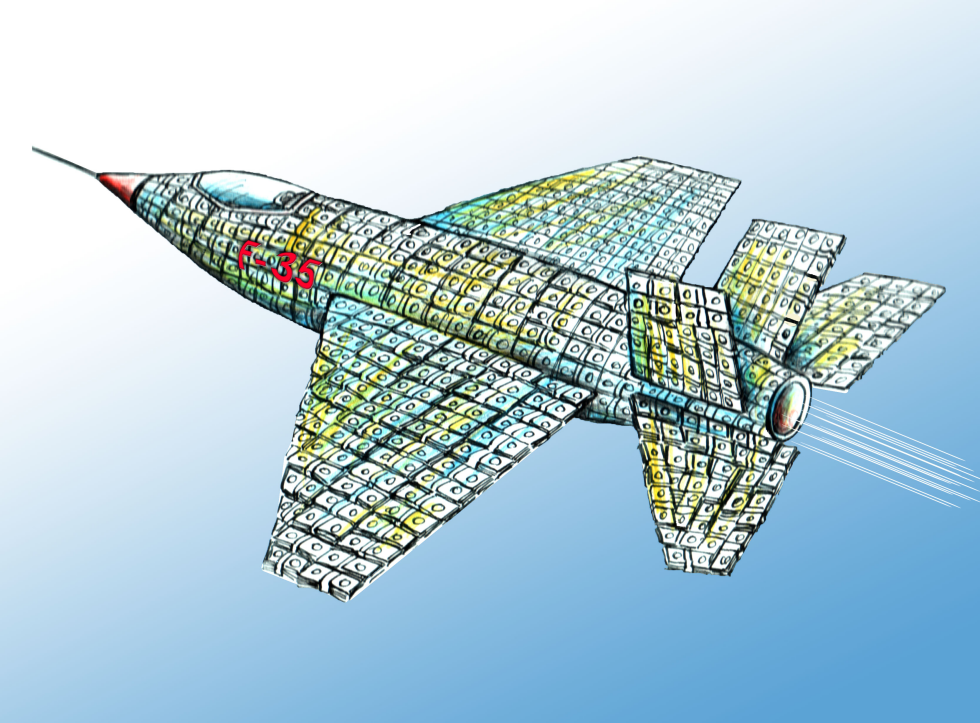  F-35 FIGHTER  by Pavel Constantin