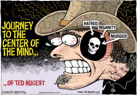 JOURNEY TO THE CENTER OF THE MIND OF TED NUGENT  by Wolverton