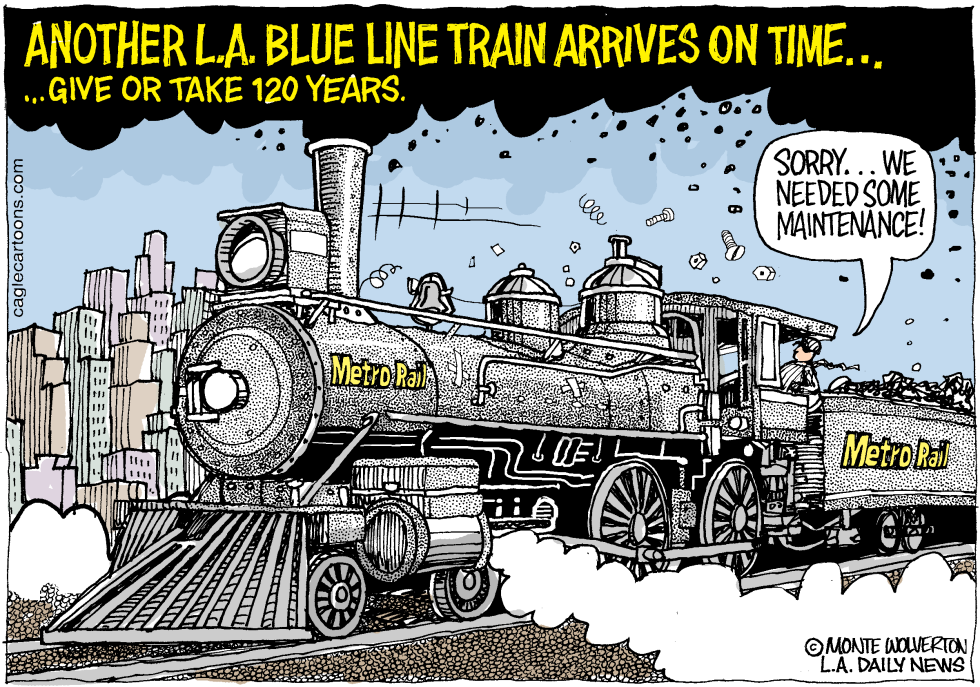  LOCAL-CA LA BLUE LINE DELAYS by Wolverton